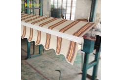 China house balcony remote motor control aluminium retractable awning with high quality frame supplier