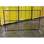 Powder Coating And PVC Coating Canada Temp Fencing Panels For Construction Site for sale