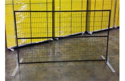China Powder Coating And PVC Coating Canada Temp Fencing Panels For Construction Site supplier