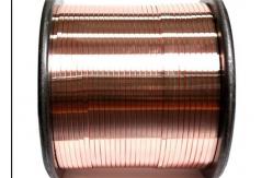 China 130 - 220℃ Self Bonding Wire Super Fine Rectangular / Square Enameled Copper Wire supplier