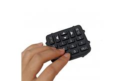 China Customized Thickness Silicone Rubber Keypads With Matte / Glossy Surface supplier