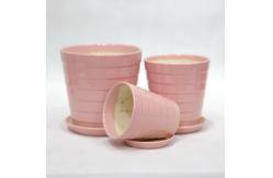 China Glossy Modern Ceramic Pots Handcrafted For Indoor Greenery supplier