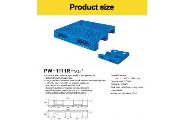 OEM Stackable Plastic Pallet - Perfect for Wareho Organization