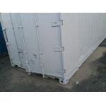 White Second Hand High Cube Reefer Container  / 45 Hc Container for sale