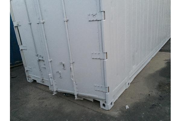White Second Hand High Cube Reefer Container  / 45 Hc Container