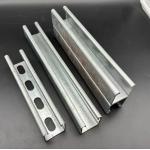 Hot Dipped Galvanzied 41x41 Slotted C Profile Strut Channel for sale