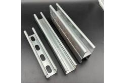 China Hot Dipped Galvanzied 41x41 Slotted C Profile Strut Channel supplier