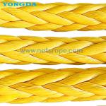 12 Strand Anti-Twisting UHMWPE Dock Mooring Line Using Hollow Woven For Mooring/Towing/Docking for sale