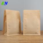 Flat Bottom Recyclable Packaging Stand Up Top LDPE4 Pouch For Snack Tea Cofee Candy for sale