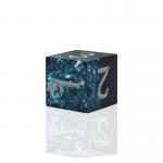 Blue Black Resin Material Dice Set Dragon And Dungeon Polyhedral
