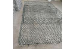 China 60x80mm Stone Cage Wire Mesh PET Polyester Slope Protection Gabion Wall Baskets supplier