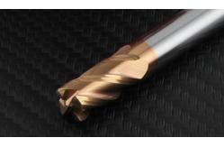 China Long Shank 4 Flute Carbide Cutting Tools / Precision Cutting Tools For Metal supplier