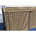 Collapisble Military Sand Wall Barrier 20 Years Service Life Eco - Friendly for sale
