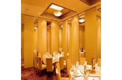 China Internal Cubicle Sliding Floor To Ceiling Partitions Wall For Banquet Hall supplier