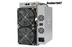 China Bitcoin 37t Canaan Avalonminer 1047 , SHA256 High Hashrate Miner supplier