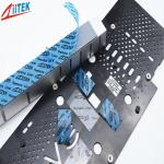 Electrically Isolating Silicone Thermal Pad For Audio And Video Components 2.9 G/Cc for sale