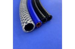China FDA Oxygen Generator Braided Silicone Tubing Reinforced Fiber Braided Hose supplier