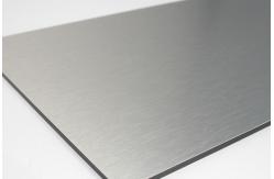 China Wire-Drawing Fireproof Aluminum-Plastic Board aluminum composite panel Building Material supplier
