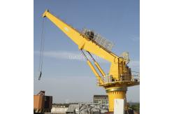 China 25t 20m Marine Cranes Fixed Jib Cargo knuckle boom offshore Lifting supplier