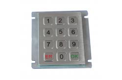 China IP65 RS232 explosion proof stainless steel numeric keypad for gas machine supplier