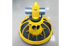 China Plastic Round Poultry Feeder Tray Farming Chicken Tray Feeder supplier