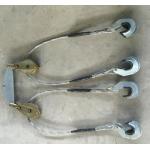 Twin Bundled Conductor Lifter Transmission Line Stringing Tools Rated Load 2x12 KN for sale