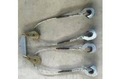 China Twin Bundled Conductor Lifter Transmission Line Stringing Tools Rated Load 2x12 KN supplier