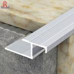 Outdoor Aluminium Stair Nosing Edge Trim Anodised ASTM Grade for sale
