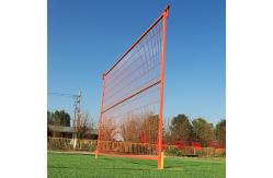 China Power Coated Movable Temporary Fence 6x10ft Welded Fencing Simple Structure supplier