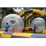 Inflatable Race Track roller raceway using Zorb Balls aka Bubble Balls or Hamster Balls for sale