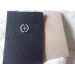 Professional Jeans Leather Patch Labels , Leather Patch On Jeans With Metal Logo for sale