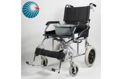 China Easy Portability Aluminium Folding Wheelchair For Elderly Traval supplier