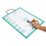 Writable Wall Hanging Preschool Reward Chart Board With Magnetic Sticker
