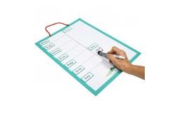 China Writable Wall Hanging Preschool Reward Chart Board With Magnetic Sticker supplier