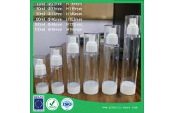 China 15ml 30ml 50ml 80ml 100ml 120ml Airless pump bottle AS Spray emulsion vacuum bottle supplier