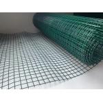 12.7mm Green PVC Coated Wire Mesh Fencing Rolls 1.3mm Thickness For Cage for sale