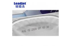 China Refilling Ink Expiry Date Coding Machine For Plastic Bottles S610 supplier