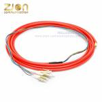 OM1 LC UPC Patch Cord Multimode 12 Fibers Bunch With Jacket FOPT for sale