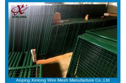 China Powders Sprayed Coating Welded Fence Gate Portable Square / Rectangle Shape supplier