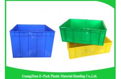 China Big Capacity Plastic Stackable Containers Transport Turnover Storage Non - Slip supplier