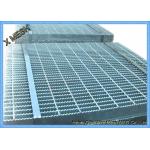 Heavy - Duty Serrated Welded Steel Bar Grating Step For Walkway Application for sale