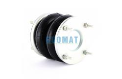 China Dunlop 6 x 2 Industrial Air Spring M/31062 Flange Pneumatic Single Convoluted supplier