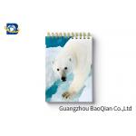 Polar Bear Animal Custom Spiral Notebooks School Stationery Set 3D Printing Cover