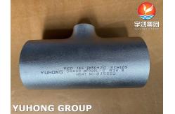 China Buttweld Fittings ASTM A403 WP316L Reducing Tee Customized Size B16.9 supplier