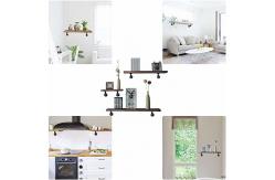 China Electrophoresis Coated Wall Mount Kids Cloth Hanger with Adjustable Height and Welding supplier