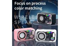 China Transparent Mecha Small Wireless Bluetooth Speaker supplier