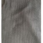 Black Microfiber Waffle Fabric 300gsm 150cm Width For Beddings Clothes