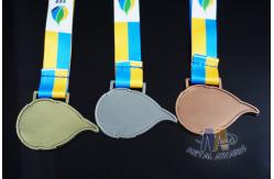 China Europe Design Custom Sports Medals Customized Medallion With Lion Logo supplier