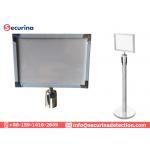 Sign Holder Racks For Retractable Belt Stand Rope Barrier Crowd Control Stanchion