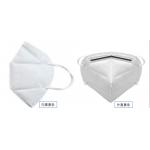 Earloop 4 Ply EN149 Disposable Foldable KN95 Mask With Or Without Valve for sale